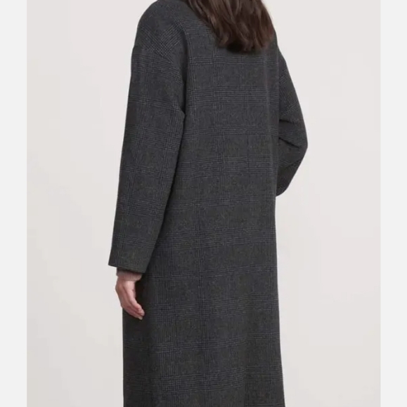 The Curated Charcoal Plaid London Coat XXL - Picture 2 of 3